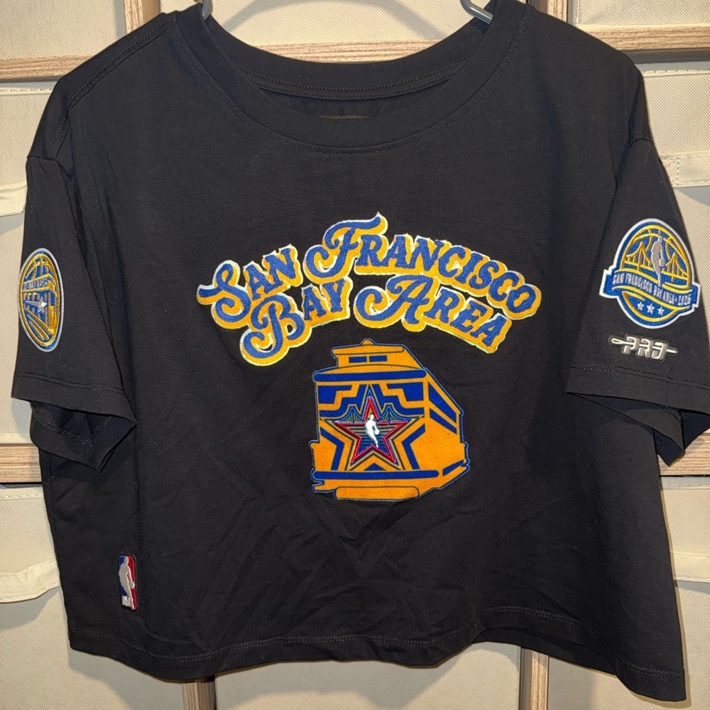 ⭐️ NBA San Francisco Bay Area All-Star 2025 Crop Tee | Womens Medium🏀
